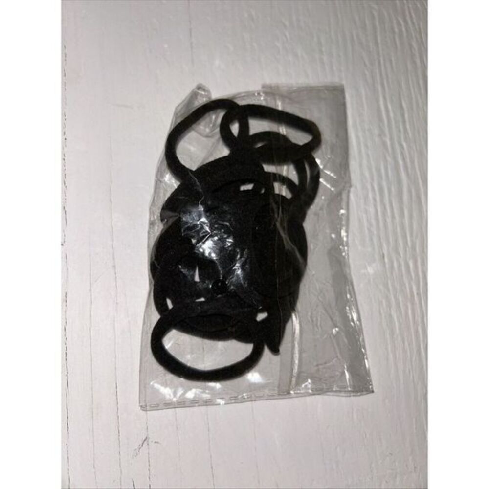 Black Hair Ties 20 Pack